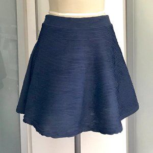 Never worn Topshop navy skater skirt size 6